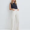 Veronica Beard New Arrivals Taylor Wide-Leg Jean | Raw Hem 2 Veronica Beard New Arrivals Taylor Wide-Leg Jean | Raw Hem