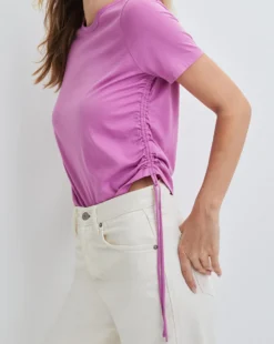 Veronica Beard Tazi Drawstring Tee