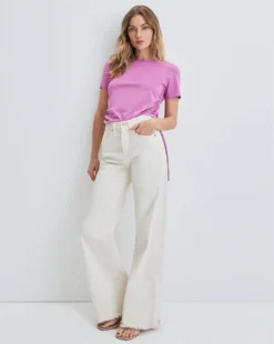 Veronica Beard Tazi Drawstring Tee