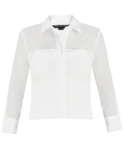 Veronica Beard New Arrivals Emersyn Button-Down Shirt