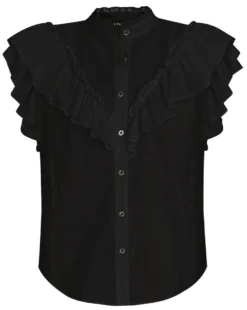 Veronica Beard Jaliyah Ruffled Top