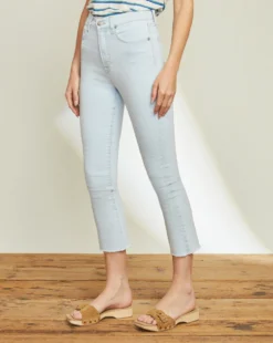 Veronica Beard Carly Kick-Flare Jean | Raw Hem New Arrivals