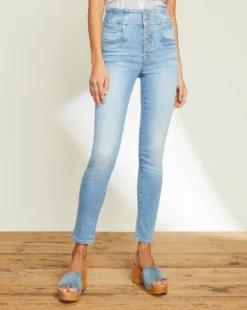 Veronica Beard New Arrivals Katherine Corset-Waist Jean