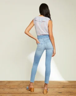 Veronica Beard New Arrivals Katherine Corset-Waist Jean