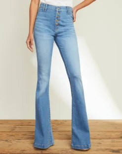 Veronica Beard New Arrivals Sheridan Bell-Bottom Jean