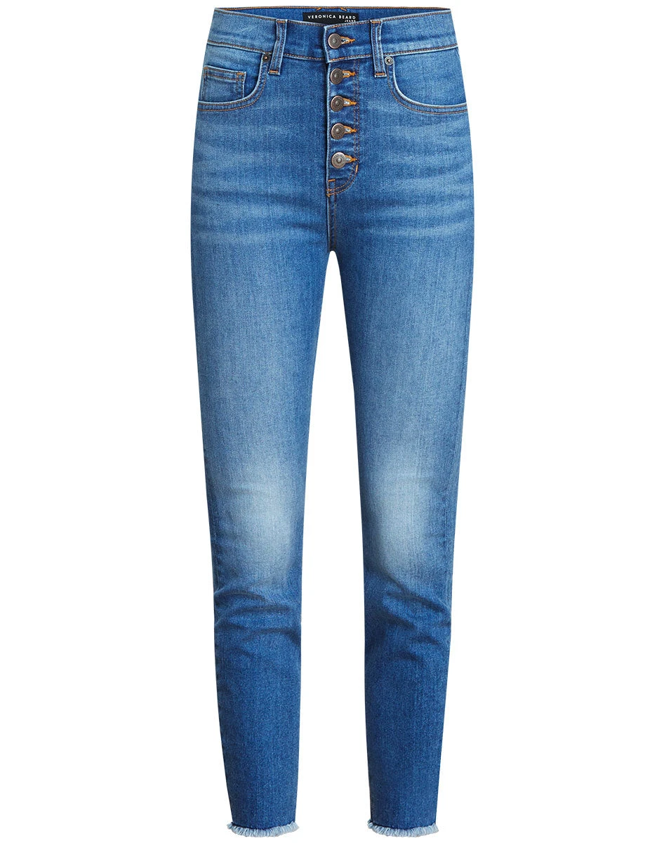 Veronica Beard Clothing Debbie Ankle Jean | Raw Hem Veronica Beard Clothing Debbie Ankle Jean | Raw Hem