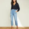 Veronica Beard Arya Cargo Jean | Elastic Waist New Arrivals