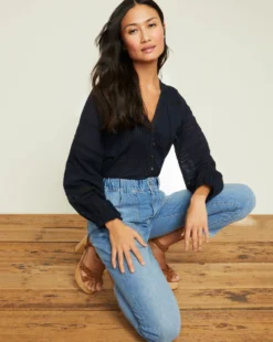 Veronica Beard Arya Cargo Jean | Elastic Waist New Arrivals