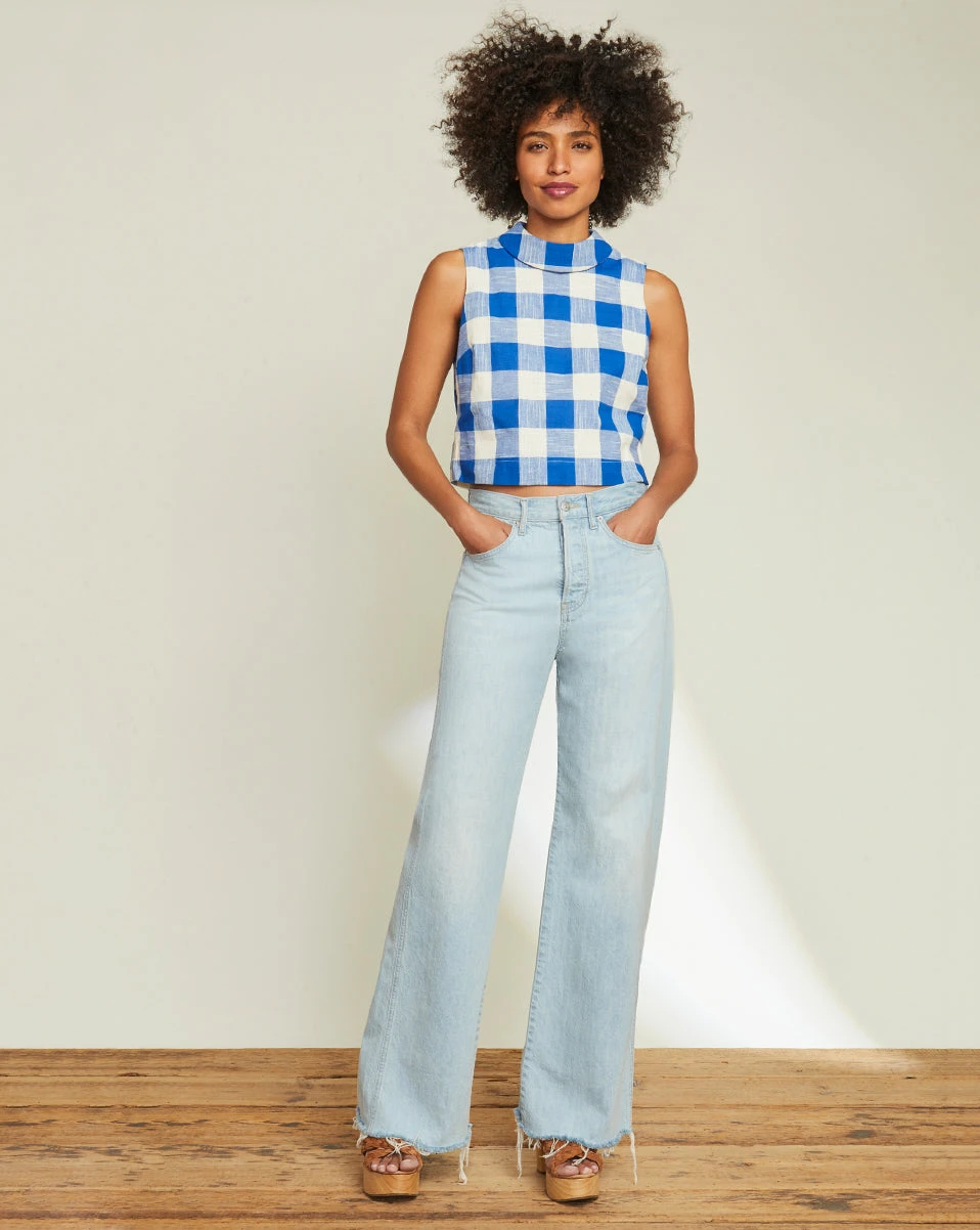 Veronica Beard New Arrivals Taylor Wide-Leg Jean | Raw Hem Veronica Beard New Arrivals Taylor Wide-Leg Jean | Raw Hem