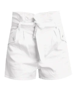 Veronica Beard New Arrivals Nori Paper-Bag Waist Short