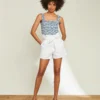 Veronica Beard New Arrivals Nori Paper-Bag Waist Short