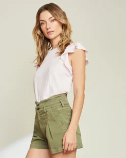 Veronica Beard New Arrivals Akeela Ruffle Tee