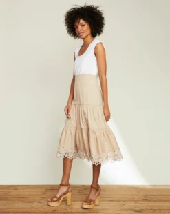 Veronica Beard Amaia Eyelet Dress