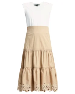 Veronica Beard Amaia Eyelet Dress