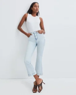 Veronica Beard Clothing Carson Ankle-Flare Jean