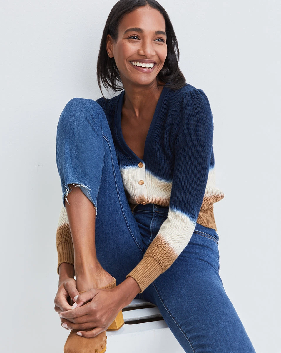 Veronica Beard Ryleigh Slim-Straight Jean | Raw Hem Veronica Beard Ryleigh Slim-Straight Jean | Raw Hem