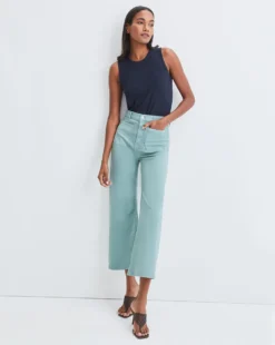 Veronica Beard Grant Wide-Leg Pant Clothing