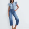 Veronica Beard Crosbie Wide-Leg Jean | Cropped 2 Veronica Beard Crosbie Wide-Leg Jean | Cropped