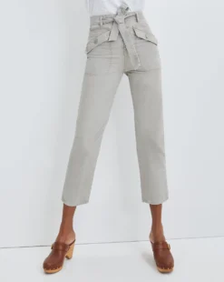 Veronica Beard Rinley Straight-Leg Pant