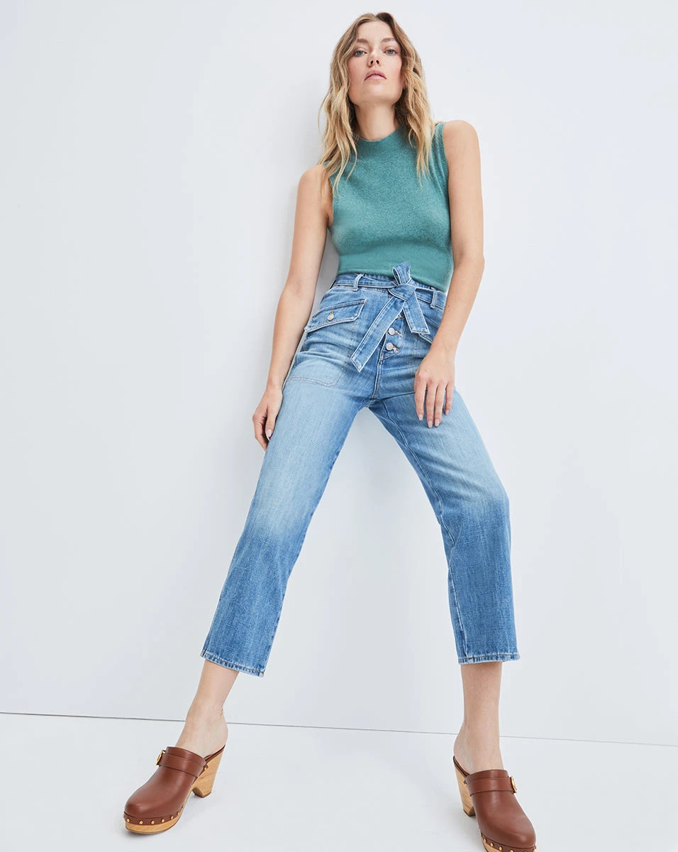 Veronica Beard Rinley Straight-Leg Jean Veronica Beard Rinley Straight-Leg Jean