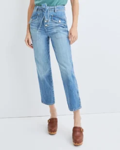 Veronica Beard Rinley Straight-Leg Jean 5 Veronica Beard Rinley Straight-Leg Jean