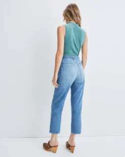 Veronica Beard Rinley Straight-Leg Jean