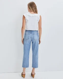 Veronica Beard Ellerie Ruffled Top Clothing