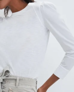 Veronica Beard Mosley Mixed-Media Tee 4 Veronica Beard Mosley Mixed-Media Tee