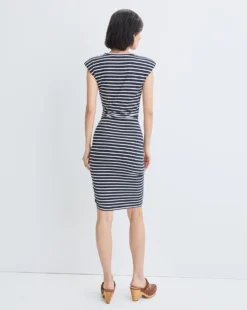 Veronica Beard Brompton Striped Dress