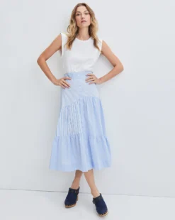 Veronica Beard Tilney Mixed-Media Dress 4 Veronica Beard Tilney Mixed-Media Dress