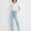 Veronica Beard Blake Straight-Leg Jean | Notch Waist