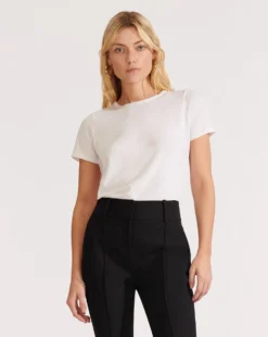 Veronica Beard Clothing Lauren Crew-Neck Tee