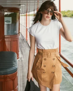 Veronica Beard Melany Mixed-Media Dress