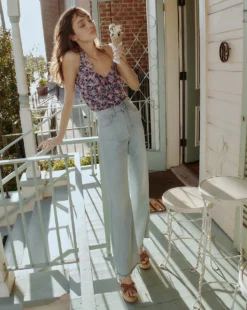 Veronica Beard New Arrivals Taylor Wide-Leg Jean | Raw Hem 11 Veronica Beard New Arrivals Taylor Wide-Leg Jean | Raw Hem