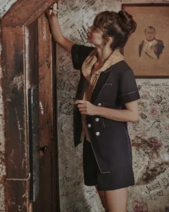 Veronica Beard New Arrivals Alicia Linen Short 7 Veronica Beard New Arrivals Alicia Linen Short