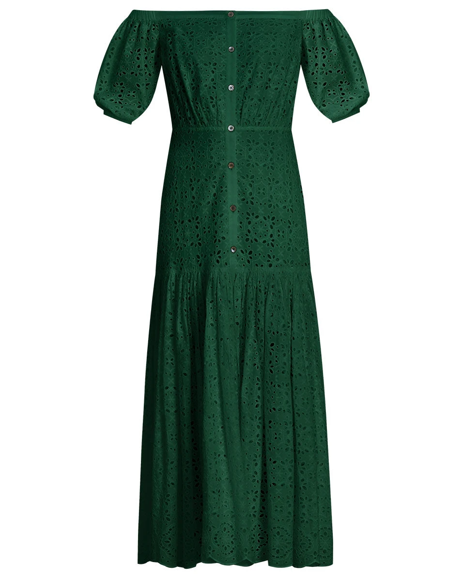 Veronica Beard New Arrivals Cali Eyelet Dress Veronica Beard New Arrivals Cali Eyelet Dress