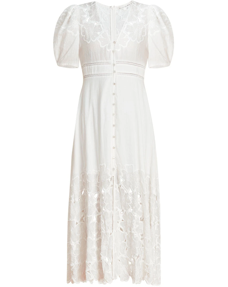 Veronica Beard Hope Eyelet Maxi Dress Veronica Beard Hope Eyelet Maxi Dress