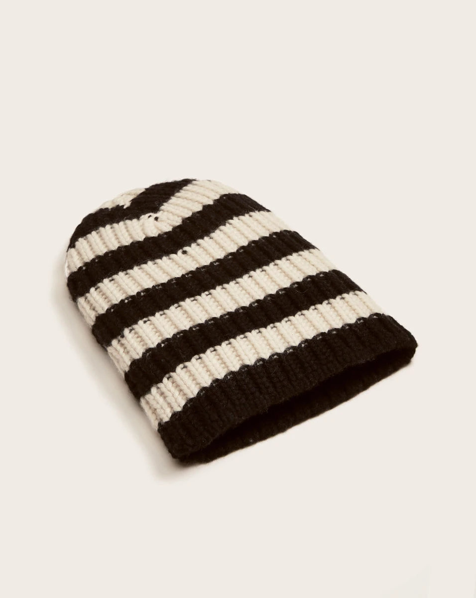 Veronica Beard Stripe Beanie Accessories Veronica Beard Stripe Beanie Accessories